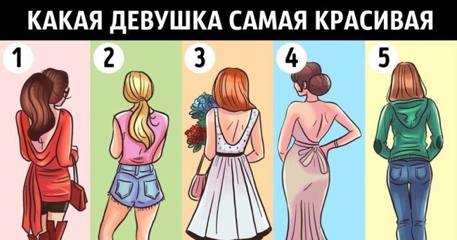 Короткий тест: Присмотритесь к этим 5 девушкам и выберите ту, которую считаете самой красивой