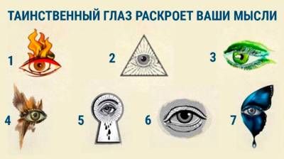 Таинственный глаз раскроет ваши мысли